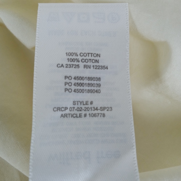 Aritzia Wilfred Free Relaxed Poplin Shirt Womens Size Medium Button Up Collared - Picture 4 of 11